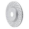 830-68012L Geoperformance Drilled/Slotted Brake Rotor, Fits Select Infiniti/Nissan, Position: Front Left - image 2