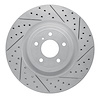 830-68012R Geoperformance Drilled/Slotted Brake Rotor, Fits Select Infiniti/Nissan, Position: Front Right - image 1