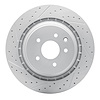 830-68013L Geoperformance Drilled/Slotted Brake Rotor, Fits Select Infiniti/Nissan, Position: Rear Left - image 1