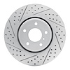 830-68014L Geoperformance Drilled/Slotted Brake Rotor, 2005-2014 Infiniti/Nissan, Position: Front Left - image 1