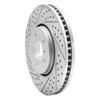 830-68014L Geoperformance Drilled/Slotted Brake Rotor, 2005-2014 Infiniti/Nissan, Position: Front Left - image 2