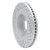 830-68014R Geoperformance Drilled/Slotted Brake Rotor, 2005-2014 Infiniti/Nissan, Position: Front Right - image 4