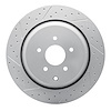 830-68015L Geoperformance Drilled/Slotted Brake Rotor, Fits Select Infiniti/Nissan, Position: Rear Left - image 1