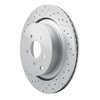 830-68015L Geoperformance Drilled/Slotted Brake Rotor, Fits Select Infiniti/Nissan, Position: Rear Left - image 2