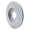 830-68016L Geoperformance Drilled/Slotted Brake Rotor, Fits Select Infiniti/Nissan, Position: Front Left - image 4