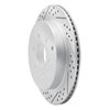 830-68017L Geoperformance Drilled/Slotted Brake Rotor, Fits Select Infiniti/Nissan, Position: Rear Left - image 2