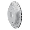 830-68017R Geoperformance Drilled/Slotted Brake Rotor, Fits Select Infiniti/Nissan, Position: Rear Right - image 2
