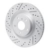 830-68018L Geoperformance Drilled/Slotted Brake Rotor, Fits Select Infiniti/Nissan, Position: Front Left - image 2