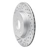 830-68019L Geoperformance Drilled/Slotted Brake Rotor, Fits Select Infiniti/Nissan, Position: Rear Left - image 2