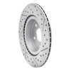 830-68019L Geoperformance Drilled/Slotted Brake Rotor, Fits Select Infiniti/Nissan, Position: Rear Left - image 4