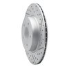 830-68019R Geoperformance Drilled/Slotted Brake Rotor, Fits Select Infiniti/Nissan, Position: Rear Right - image 2