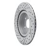 830-68019R Geoperformance Drilled/Slotted Brake Rotor, Fits Select Infiniti/Nissan, Position: Rear Right - image 4