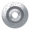 830-72007R Geoperformance Drilled/Slotted Brake Rotor, 1985-1987 Mitsubishi, Position: Front Right - image 4