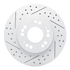 830-72015L Geoperformance Drilled/Slotted Brake Rotor, 1991-2004 Multiple Makes/Models, Position: Front Left - image 1