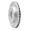 830-72022L Geoperformance Drilled/Slotted Brake Rotor, 1988-2007 Multiple Makes/Models, Position: Front Left - image 2