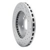 830-72023L Geoperformance Drilled/Slotted Brake Rotor, 1990-2005 Multiple Makes/Models, Position: Front Left - image 4