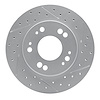 830-72023R Geoperformance Drilled/Slotted Brake Rotor, 1990-2005 Multiple Makes/Models, Position: Front Right - image 1