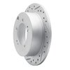 830-72028L Geoperformance Drilled/Slotted Brake Rotor, 1994-2007 Multiple Makes/Models, Position: Rear Left - image 2