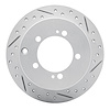 830-72028R Geoperformance Drilled/Slotted Brake Rotor, 1994-2007 Multiple Makes/Models, Position: Rear Right - image 1