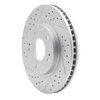 830-72034L Geoperformance Drilled/Slotted Brake Rotor, 2000-2012 Multiple Makes/Models, Position: Front Left - image 2