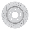 830-72061L Geoperformance Drilled/Slotted Brake Rotor, Fits Select Mitsubishi, Position: Front Left - image 1