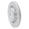 830-72061L Geoperformance Drilled/Slotted Brake Rotor, Fits Select Mitsubishi, Position: Front Left - image 2