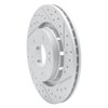830-72061R Geoperformance Drilled/Slotted Brake Rotor, Fits Select Mitsubishi, Position: Front Right - image 2