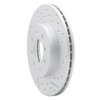 830-72069R Geoperformance Drilled/Slotted Brake Rotor, Fits Select Multiple Makes/Models, Position: Front Right - image 2