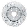 830-72070L Geoperformance Drilled/Slotted Brake Rotor, Fits Select Multiple Makes/Models, Position: Front Left - image 1