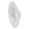 830-73022L Geoperformance Drilled/Slotted Brake Rotor, 1999-2005 Audi/Volkswagen, Position: Rear Left - image 4
