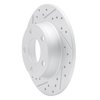 830-73022R Geoperformance Drilled/Slotted Brake Rotor, 1999-2005 Audi/Volkswagen, Position: Rear Right - image 2