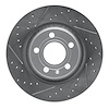 830-73032L Geoperformance Drilled/Slotted Brake Rotor, 2004-2009 Audi/Volkswagen, Position: Rear Left - image 1