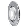 830-73032L Geoperformance Drilled/Slotted Brake Rotor, 2004-2009 Audi/Volkswagen, Position: Rear Left - image 2