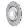 830-73032R Geoperformance Drilled/Slotted Brake Rotor, 2004-2009 Audi/Volkswagen, Position: Rear Right - image 2