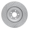 830-73034R Geoperformance Drilled/Slotted Brake Rotor, 2004-2011 Audi/Volkswagen, Position: Front Right - image 2