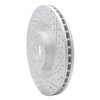 830-73034R Geoperformance Drilled/Slotted Brake Rotor, 2004-2011 Audi/Volkswagen, Position: Front Right - image 3