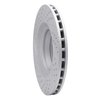 830-73038R Geoperformance Drilled/Slotted Brake Rotor, 2005-2011 Audi/Volkswagen, Position: Front Right - image 4