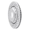 830-73040L Geoperformance Drilled/Slotted Brake Rotor, 2004-2010 Audi/Volkswagen, Position: Rear Left - image 2