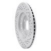 830-73040L Geoperformance Drilled/Slotted Brake Rotor, 2004-2010 Audi/Volkswagen, Position: Rear Left - image 4