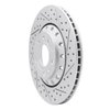 830-73040R Geoperformance Drilled/Slotted Brake Rotor, 2004-2010 Audi/Volkswagen, Position: Rear Right - image 2