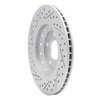 830-73040R Geoperformance Drilled/Slotted Brake Rotor, 2004-2010 Audi/Volkswagen, Position: Rear Right - image 4