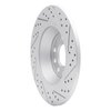 830-73042L Geoperformance Drilled/Slotted Brake Rotor, 2005-2011 Audi/Volkswagen, Position: Rear Left - image 4