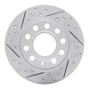 830-73043L Geoperformance Drilled/Slotted Brake Rotor, 2002-2006 Audi/Volkswagen, Position: Rear Left - image 1