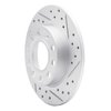 830-73043R Geoperformance Drilled/Slotted Brake Rotor, 2002-2006 Audi/Volkswagen, Position: Rear Right - image 2
