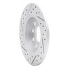 830-73043R Geoperformance Drilled/Slotted Brake Rotor, 2002-2006 Audi/Volkswagen, Position: Rear Right - image 4