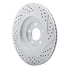 830-73046L Geoperformance Drilled/Slotted Brake Rotor, 2004-2018 Multiple Makes/Models, Position: Rear Left - image 4