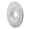 830-73051L Geoperformance Drilled/Slotted Brake Rotor, 2007-2011 Audi/Volkswagen, Position: Rear Left - image 4