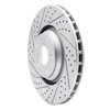 830-73054L Geoperformance Drilled/Slotted Brake Rotor, 2008-2011 Audi/Volkswagen, Position: Front Left - image 2