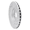 830-73054L Geoperformance Drilled/Slotted Brake Rotor, 2008-2011 Audi/Volkswagen, Position: Front Left - image 4
