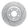 830-73061R Geoperformance Drilled/Slotted Brake Rotor, Fits Select Audi/Volkswagen, Position: Rear Right - image 1